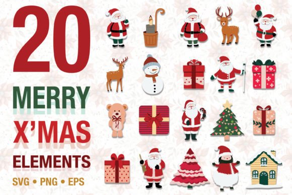 Download Cute Scandinavian Christmas Collection - Premium Resources