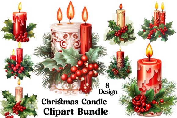 Download Christmas Candle Clipart - Christmas candle clipart Collection