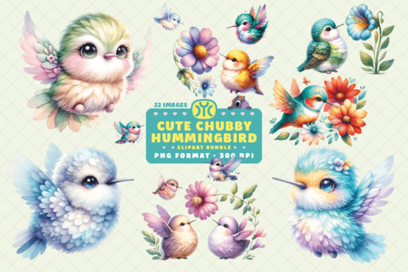 Download Watercolor Cute Hummingbird Clipart - Bird clipart Collection