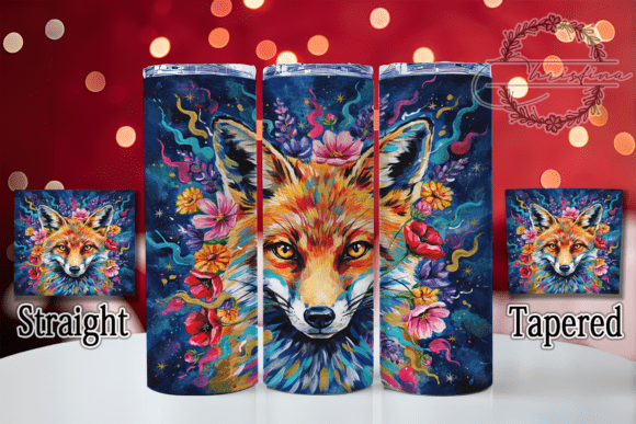 Download Fox Portrait Wildlife Art 20oz Tumbler - Wildlife art Collection